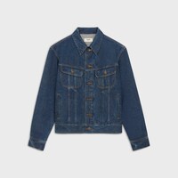 트러커 재킷 - 로열 인디고 워시 데님 - ROYAL INDIGO -  - 1 | CELINE