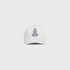 anchor baseball cap in washed cotton - OFF WHITE -  - 2 | CELINE