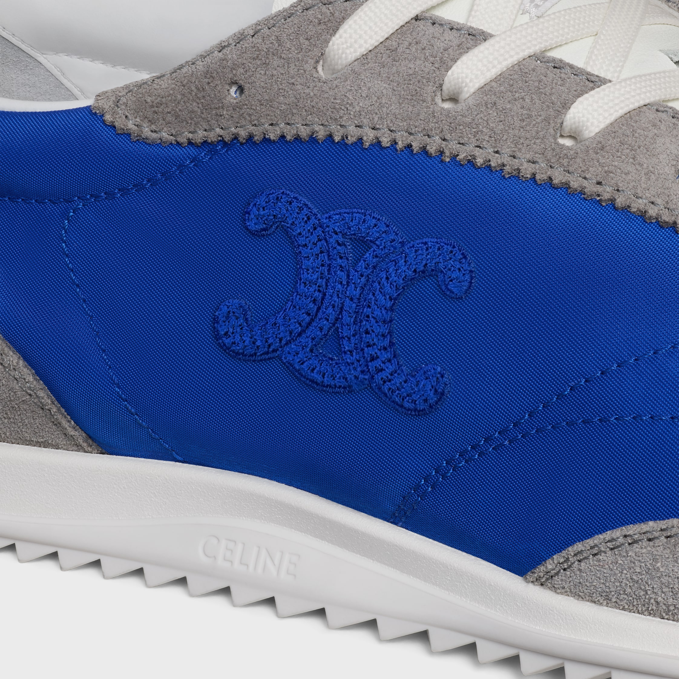 【直営・関税送料込】Celine racer low top CELINE RACER LOW TOP SNEAKER IN NYLON, SUEDE CALFSKIN AND