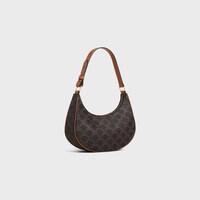 Ava Bag IN Triomphe Canvas and calfskin - Tan - GIFT FINDER - 2 | CELINE