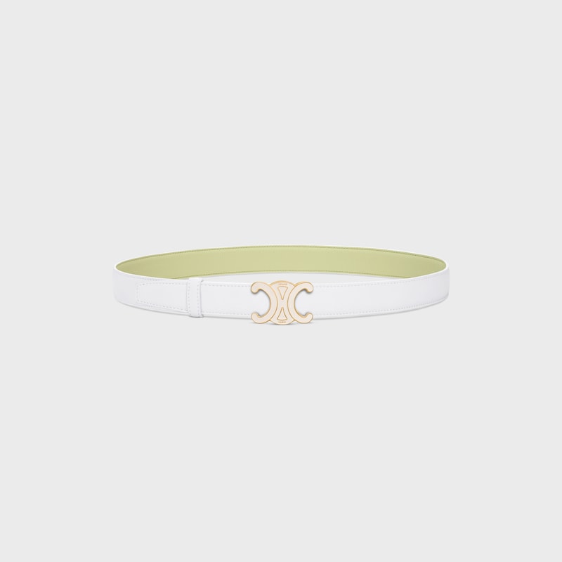 lani&egrave;re de ceinture r&eacute;versible 25MM Veau lisse et veau grain&eacute; -  -  - 1 | CELINE
