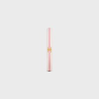 Celine Sorbet Bangle in Resin and Brass with Gold Finish - WHITE / PINK -  - 1 | CELINE