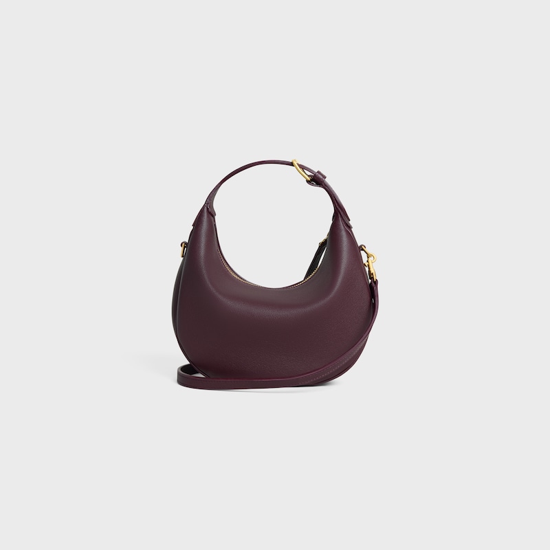 Teen Celine Lulu IN Grained calfskin - DEEP BURGUNDY - LULU - 1 | CELINE