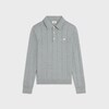 polo IN FINE SILK AND COTTON - LIGHT GREY -  - 1 | CELINE