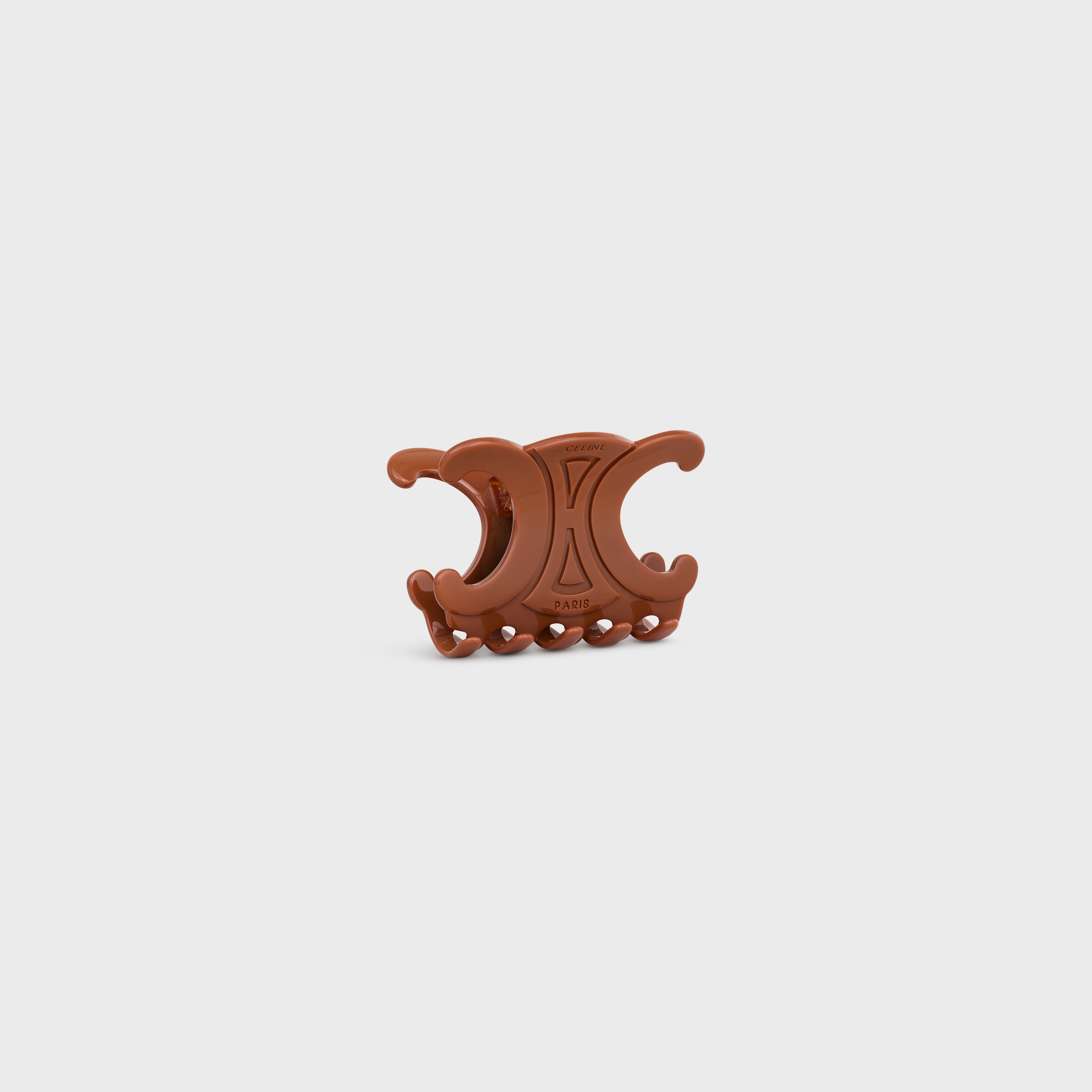 CELINE LARGE HAIR CLAW IN ACETATE - | CELINE