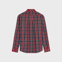 shirt IN TARTAN COTTON - NAVY/RED/YELLOW -  - 2 | CELINE