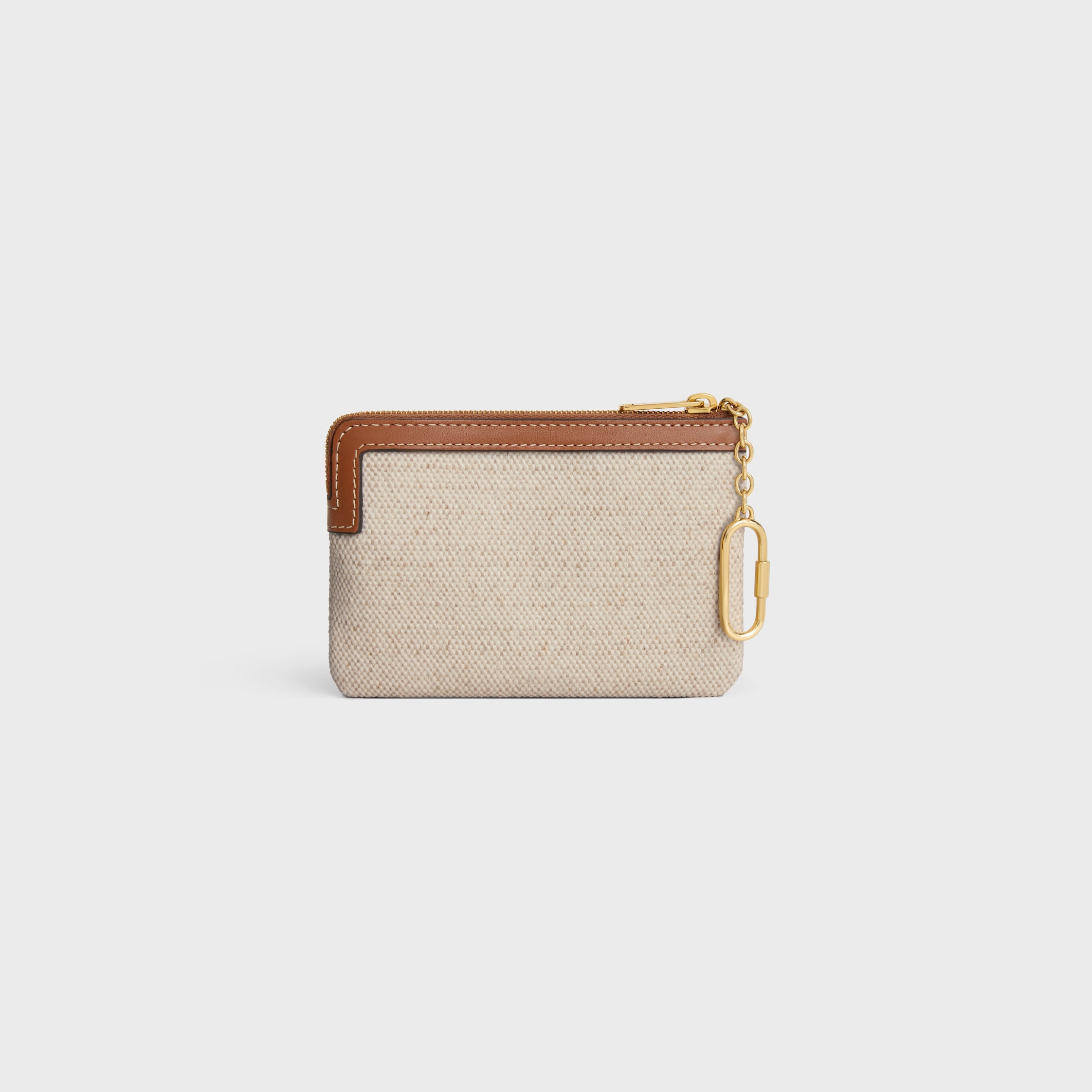【国内発送】コインパース / トリオンフの刺繍入りテキスタイル コインパース / トリオンフの刺繍入りテキスタイル - | CELINE