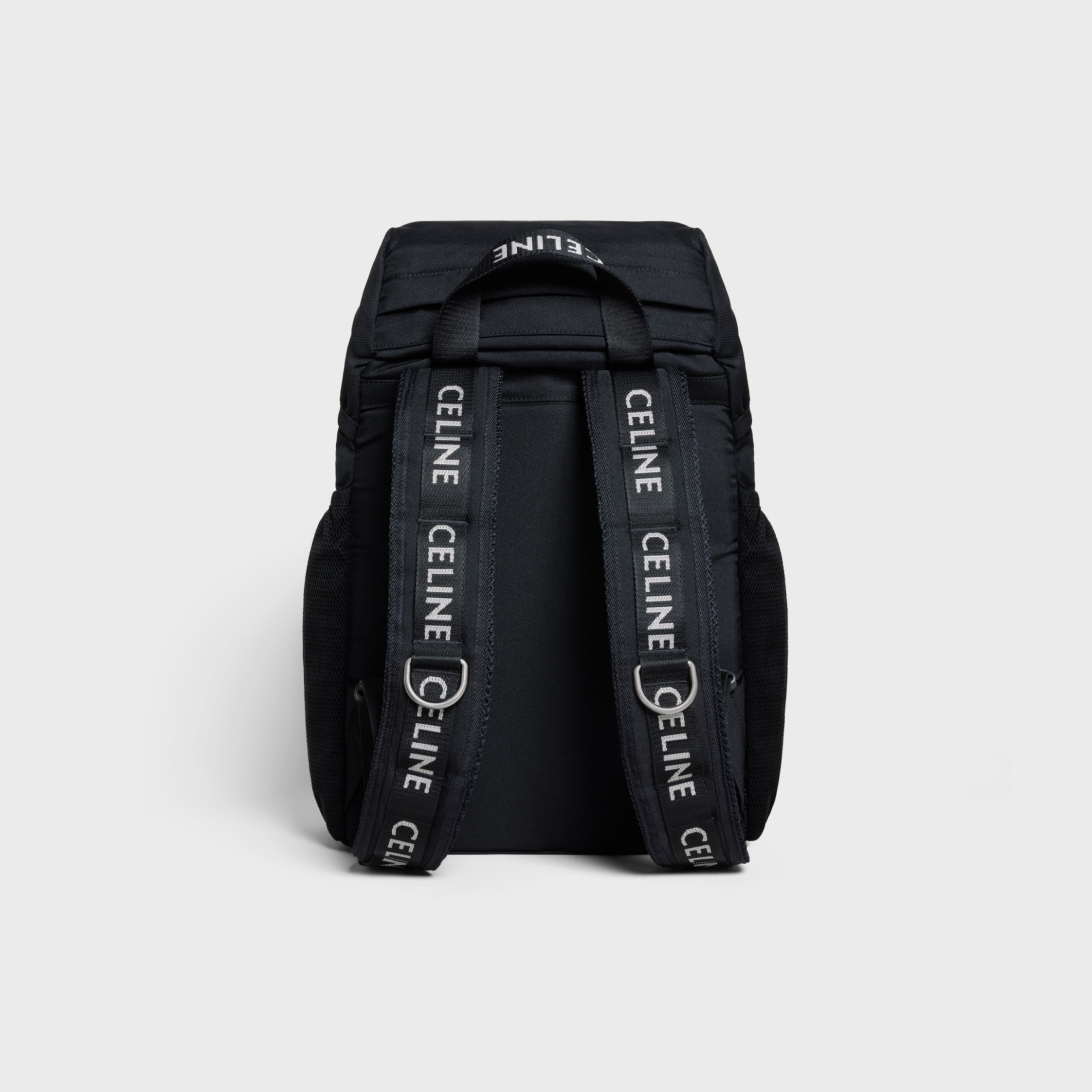 MEDIUM BACKPACK TREKKING IN nylon - BLACK | CELINE