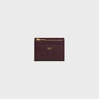 PORTEFEUILLE COMPACT DÉTACHABLE TRIOMPHE veau brillant - DEEP BURGUNDY - PORTEFEUILLES - 2 | CELINE