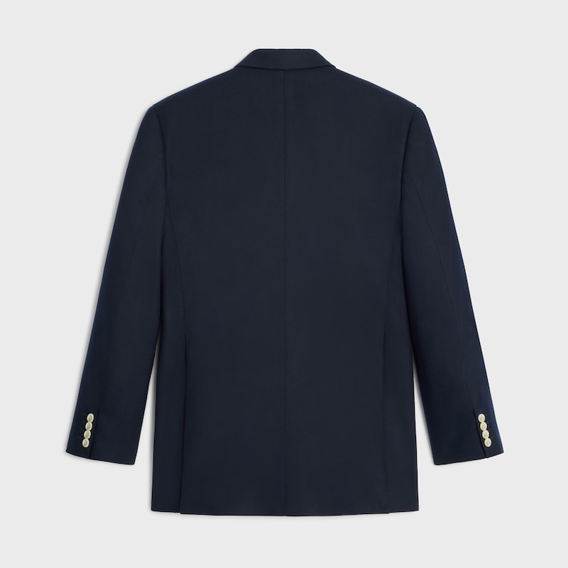 prince jacket IN WOOL CLOTH - NAVY -  - 1 | CELINE