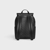 BACKPACK IN CALFSKIN WITH TRIOMPHE EMBOSSED - BLACK - BACKPACKS - 3 | CELINE