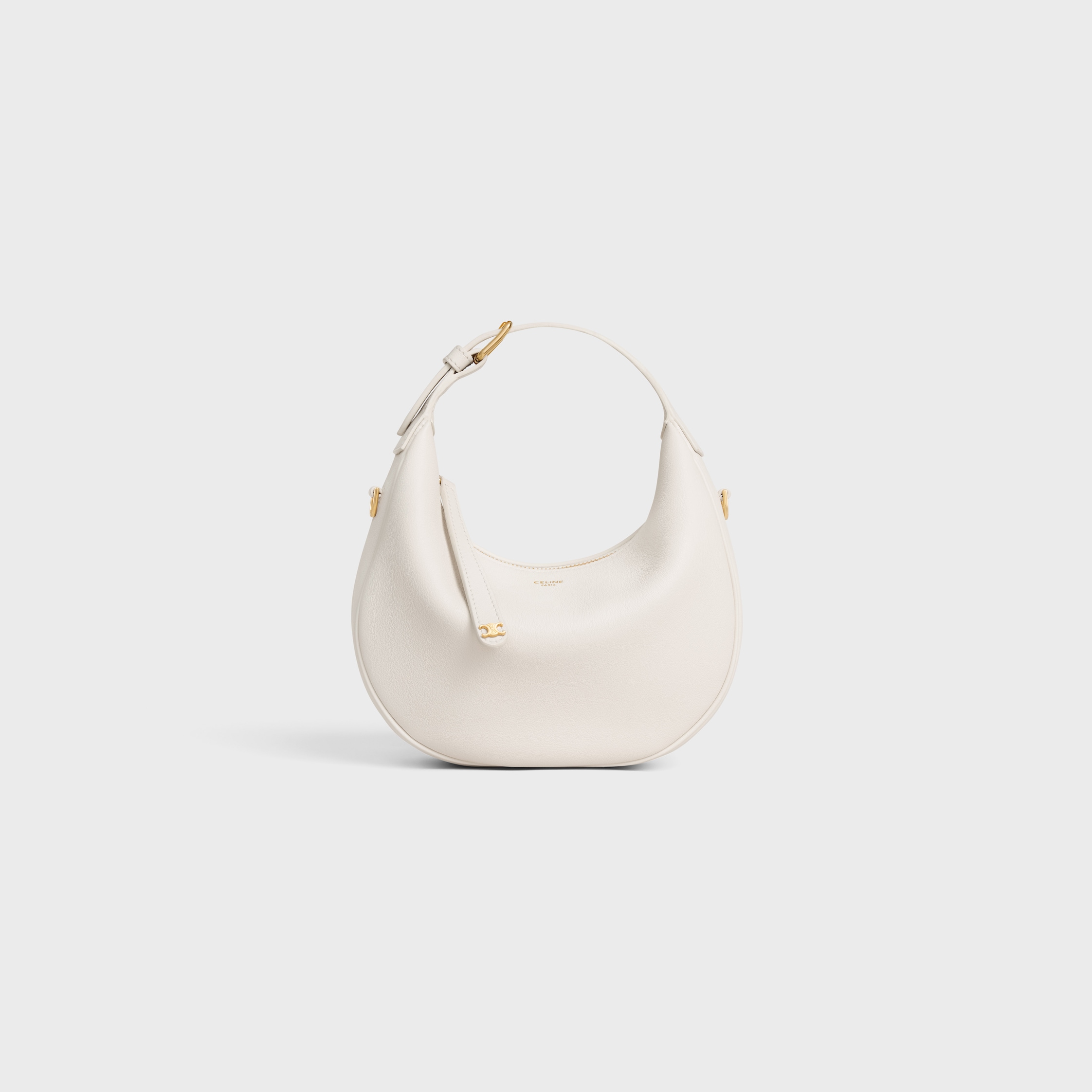 VIP CELINE Medium AVA トリオンフ Chestnut▲114493DGQ.18CH MEDIUM AVA TRIOMPHE BAG IN SMOOTH CALFSKIN - BLACK | CELINE