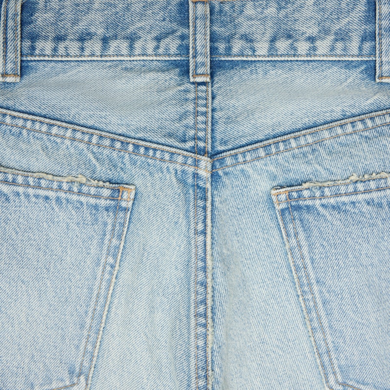 BERMUDAS IN COTTON denim - GOLDEN HARMONY -  - 1 | CELINE