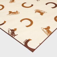 bandana IN silk twill - CREAM/TAN -  - 2 | CELINE