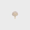 Celine Heirlooms Dome Ring in Strass and Brass with gold finish - GOLD -  - 3 | CELINE