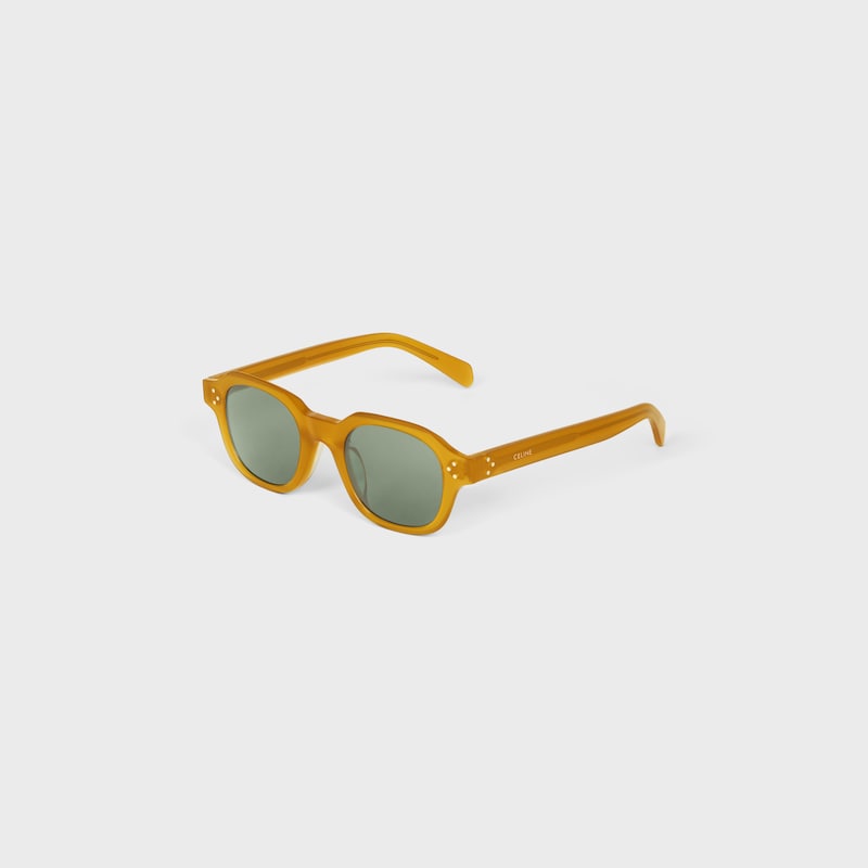 Black Frame 60 sunglasses in Acetate - MILKY HONEY -  - 1 | CELINE