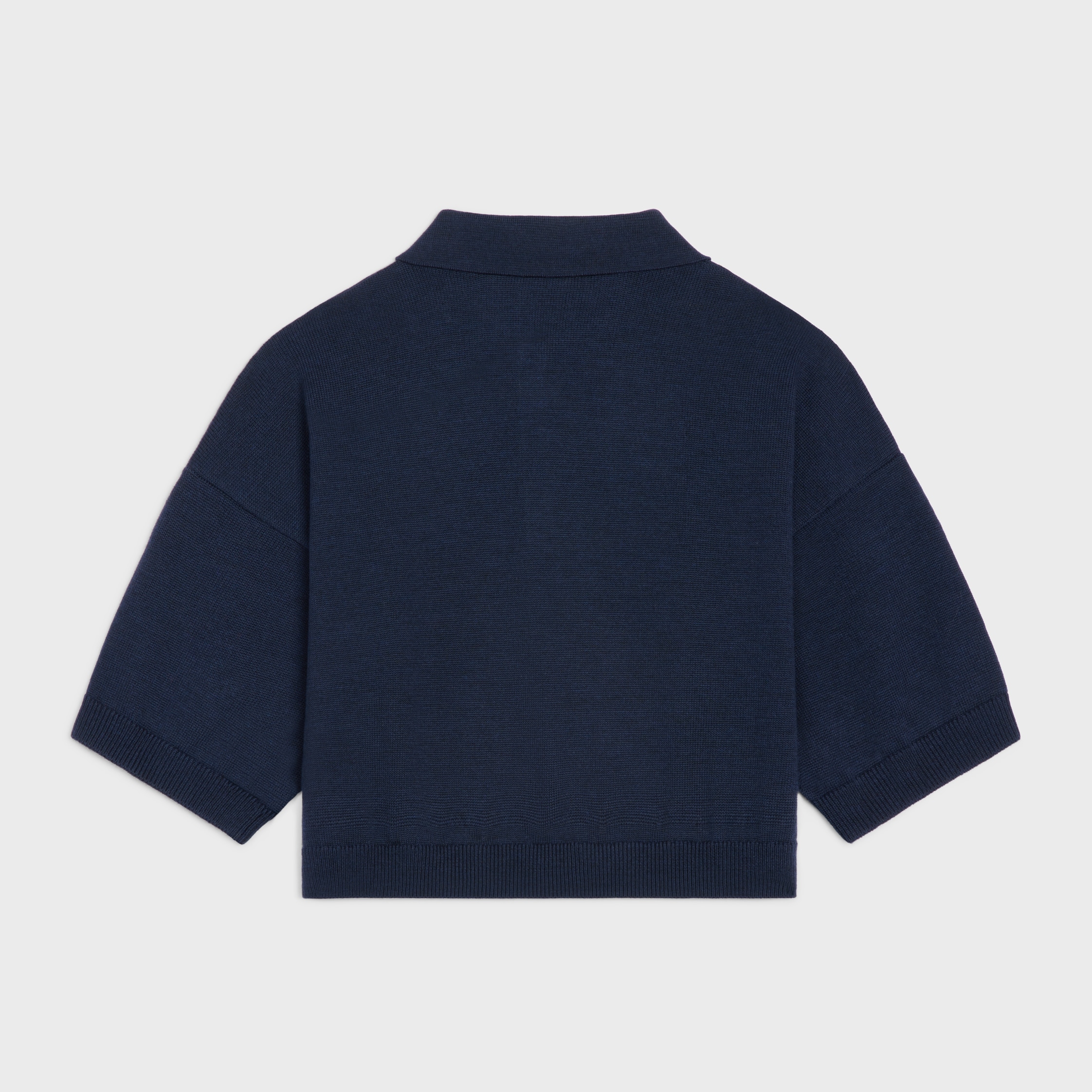★CELINE★トリオンフ クロップ ポロ CELINE セリーヌ 23SS Cropped Triomphe Polo Shirt トリオンフ