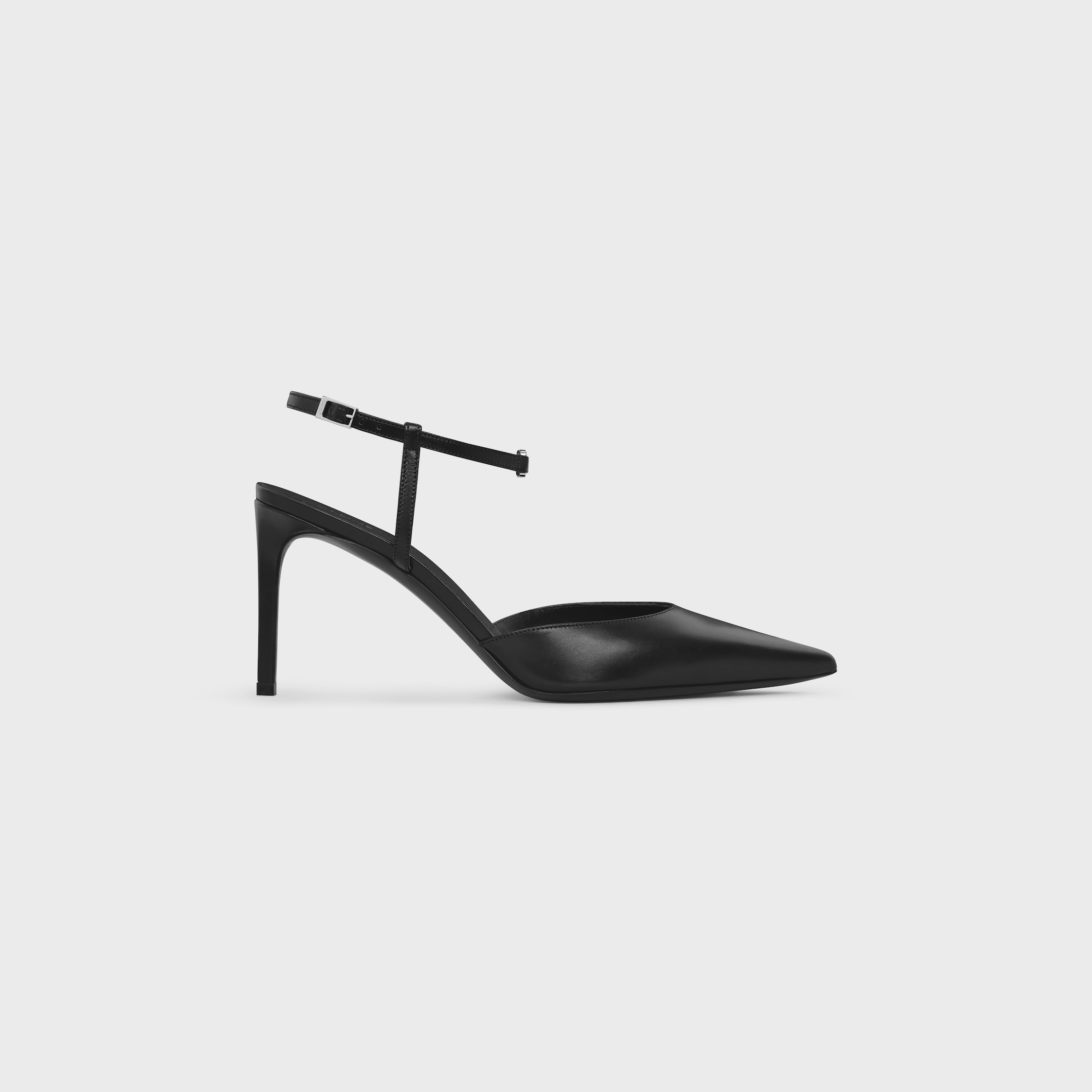 CELINE エディ クロスバック ポインテッド パンプス ブラック 36