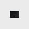 CARD HOLDER TRIOMPHE in Shiny calfskin - BLACK - TRIOMPHE - 1 | CELINE