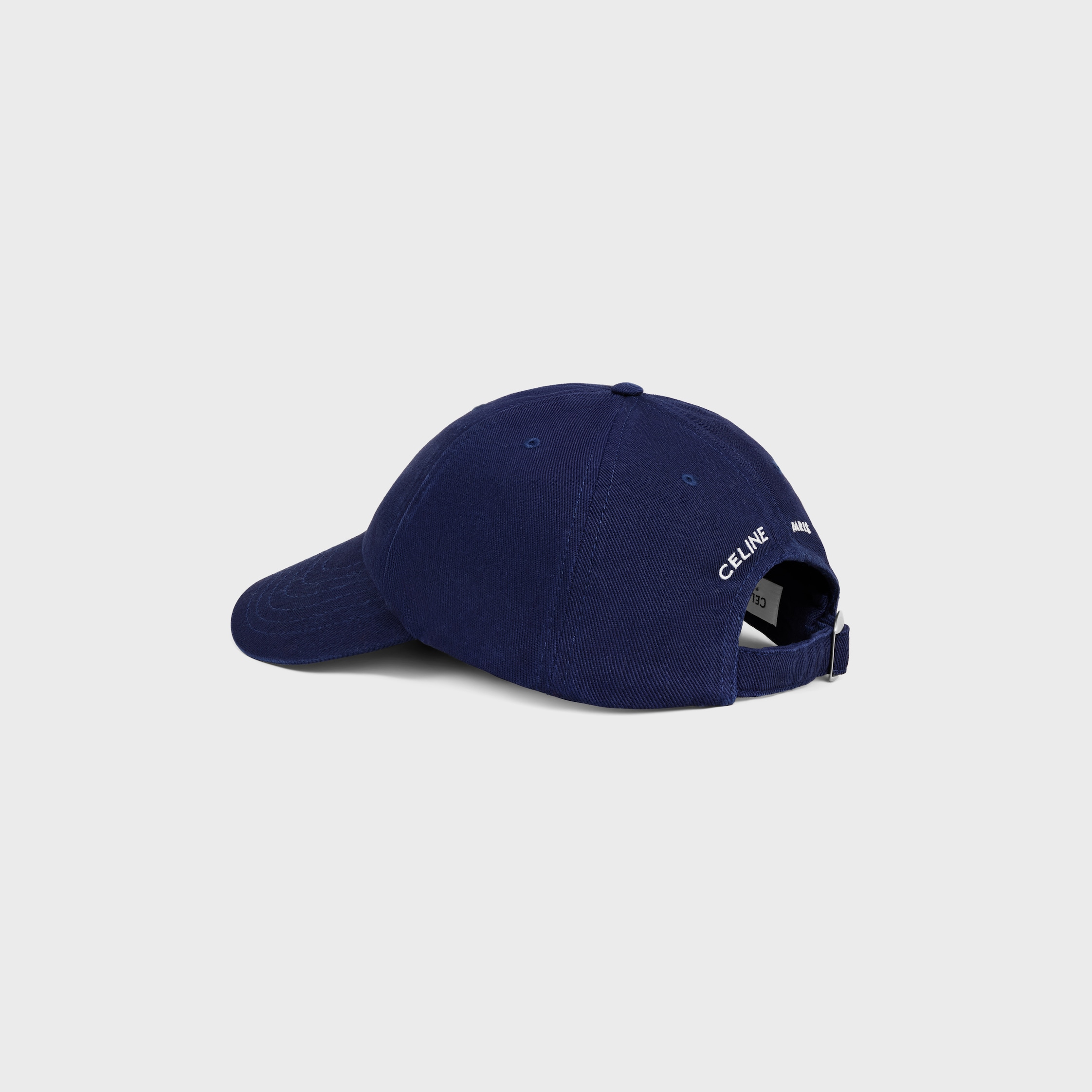 (がチャンピオン)CELINE ネイビー キャップ vivienne cap IN cotton twill - NAVY / WHITE | CELINE