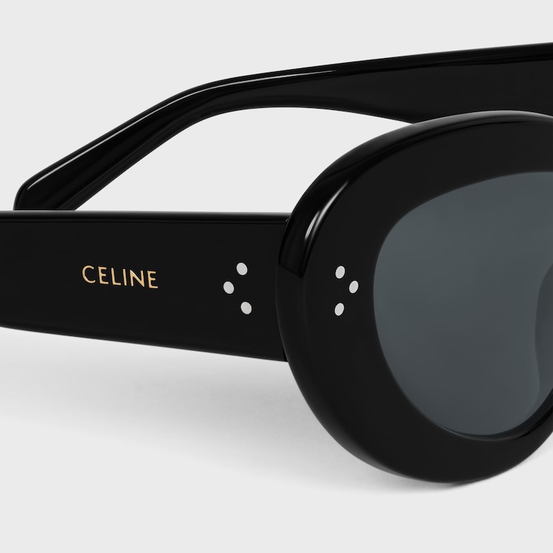 Lunettes de soleil Butterfly S320 en Acétate - Noir -  - 1 | CELINE