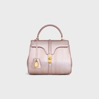 Small 16 Bag IN pearly python - LIGHT PINK - 16 - 1 | CELINE