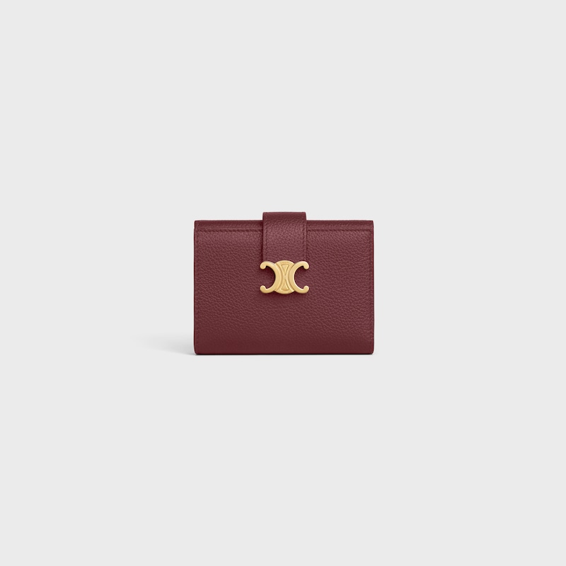 NINO細飾帶錢包 - 西拉葡萄色 - 钱包 - 1 | CELINE