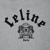 루즈 블라종 후디 - 코튼 플리스 - 그레이 멜란지/블랙 -  - 4 | CELINE