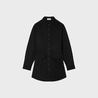 dress IN wool - BLACK -  - 1 | CELINE