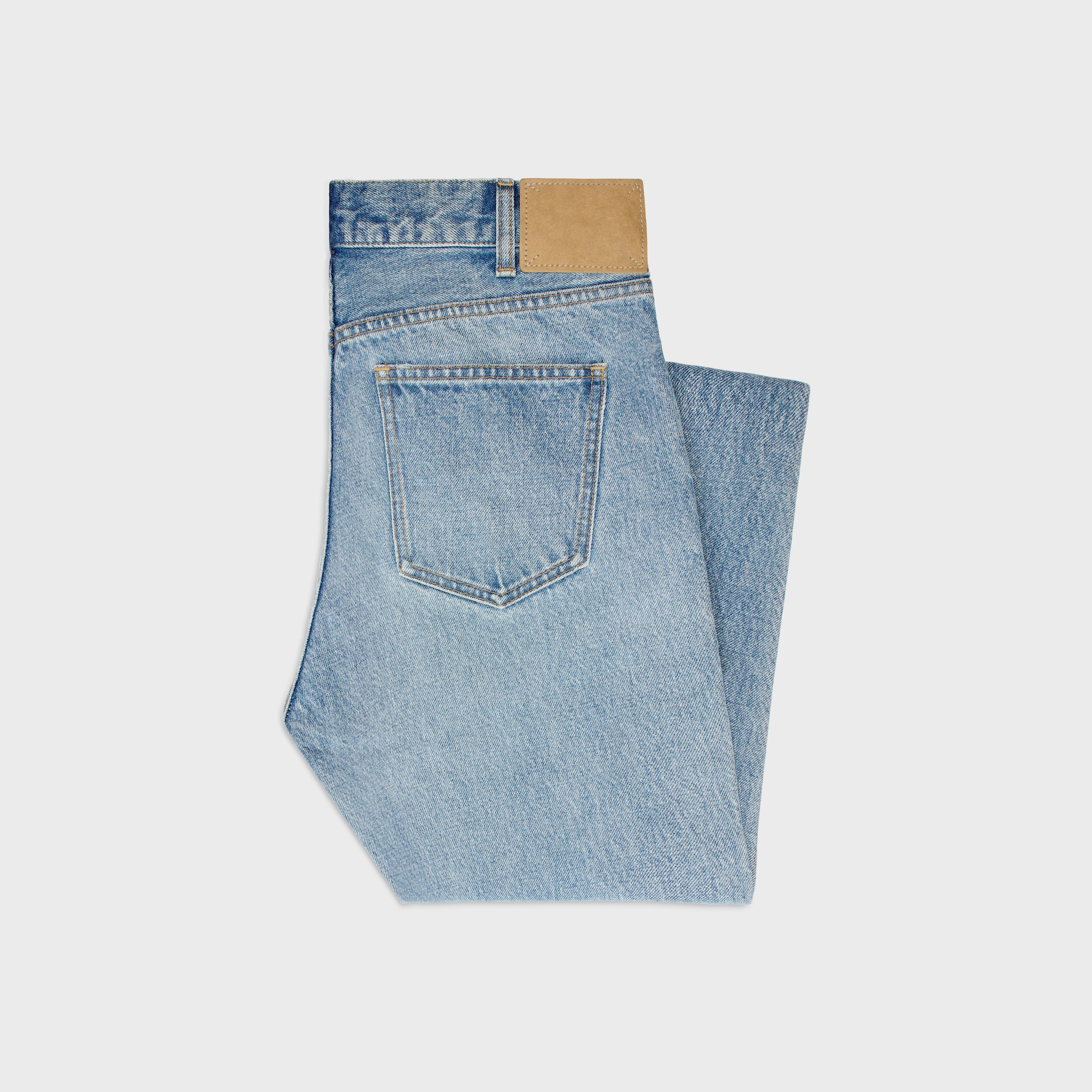CELINE | POLLY JEANS IN STEEL BLUE WASH DENIM デニムジーンズ Celine (W) Polly Jeans Steel Blue Wash - US