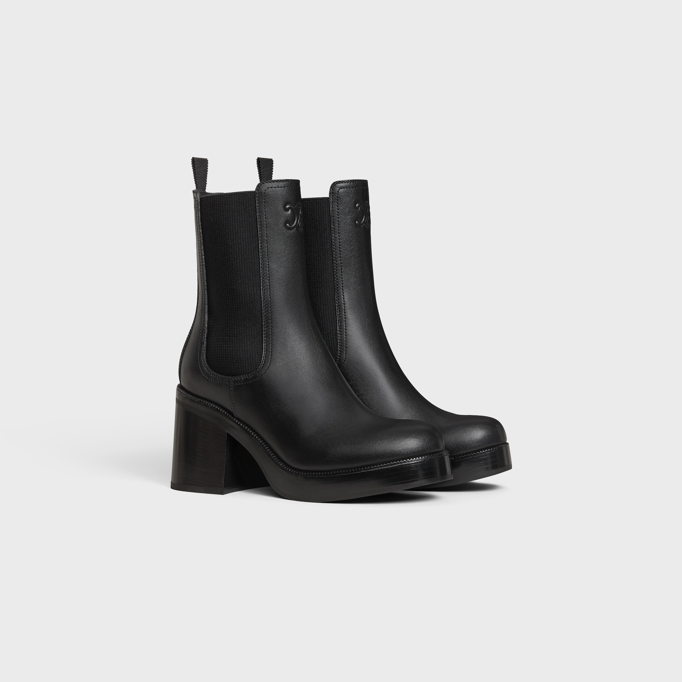 【日本入手困難】CELINE TESS CHELSEA BOOT IN CALFSKIN ブーツ CELINE TESS CHELSEA BOOT in Calfskin - BLACK | CELINE