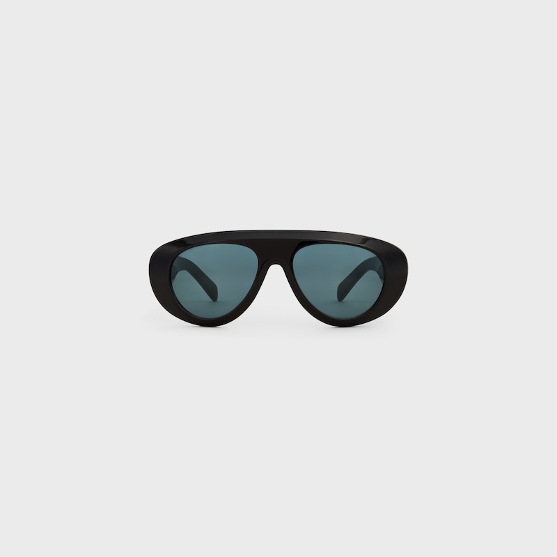 Triomphe Stamp 01 sunglasses in Acetate - BLACK -  - 1 | CELINE