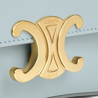 TEEN CELINE LOLA IN shiny calfskin - ICE BLUE - MORE LINES - 1 | CELINE