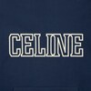 CELINE 루즈 후디 - 코튼 플리스 - NAVY/CARMIN/WHITE -  - 4 | CELINE