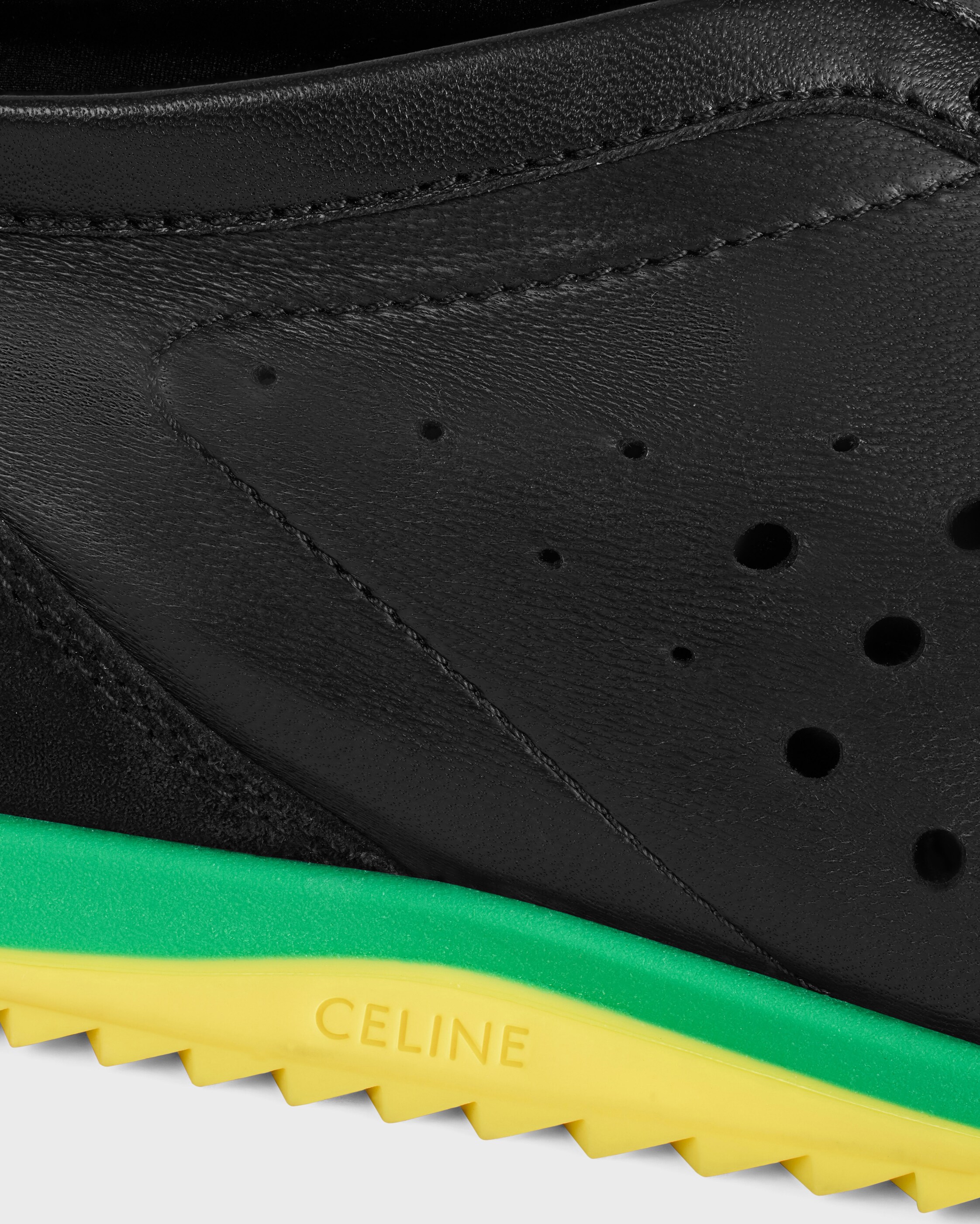 SOFT SNEAKER IN STRETCH LAMBSKIN, SUEDE CALFSKIN AND LAMBSKIN