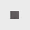 Bi-fold Wallet IN GRAINED CALFSKIN - GREY - WALLETS - 1 | CELINE