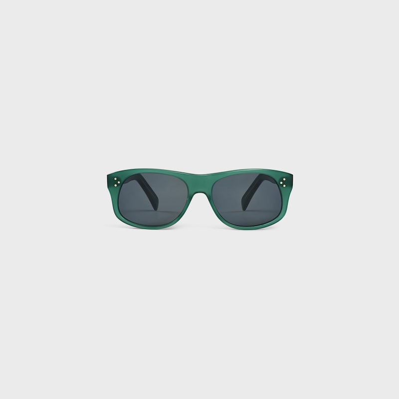 Black Frame 65 sunglasses in Acetate - MILKY GREEN -  - 1 | CELINE