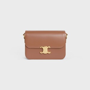 SAC TRIOMPHE CLASSIQUE veau brillant - BRONZE - TRIOMPHE - 1 | CELINE