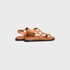 CELINE MAUD SANDALE EN Cuir de veau - LIGHT CARAMEL -  - 3 | CELINE