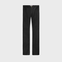 françoise jeans in soft lambskin - BLACK -  - 1 | CELINE