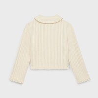 棉質開衫 - 螢光白 -  - 2 | CELINE