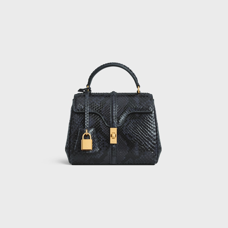 MINI 16 IN Python - DARK ANTHRACITE - MORE LINES - 1 | CELINE