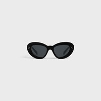 Butterfly S320 sunglasses in Acetate - BLACK -  - 1 | CELINE