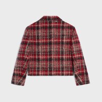 .90s セリーヌ 金ボタン ジャケット ジェーシーシー期 フランス製 レッド系 90s セリーヌ 金ボタン ジャケット ジェーシーシー期 フランス製