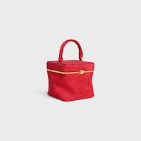 CUBE IN SUEDE GOATSKIN - ULTRA RED - NEW - 2 | CELINE