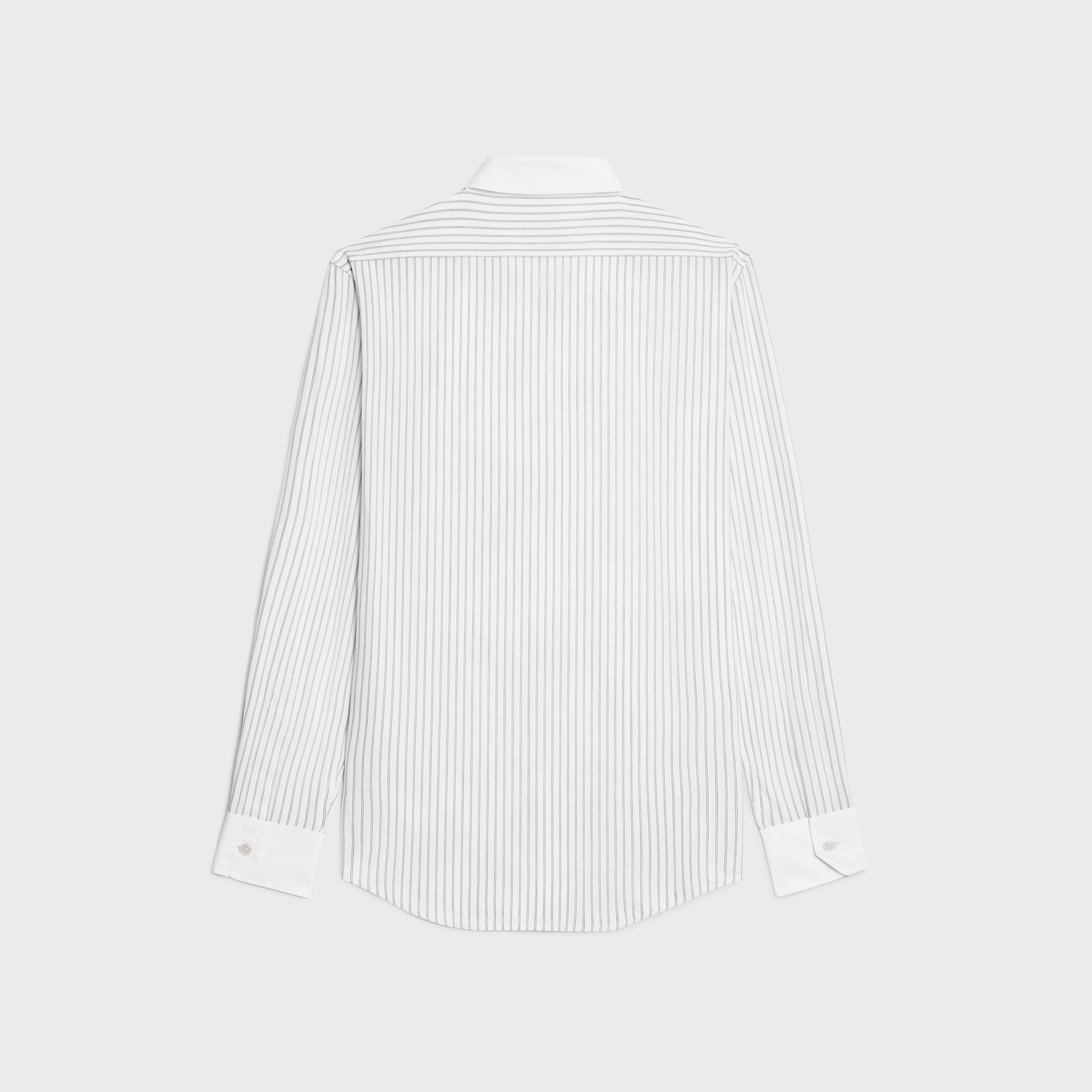 国内発送 Celine ストライプモチーフ コットンニット ポロシャツ RY0BX886Z-GAN4_1_FALL25_W.tif