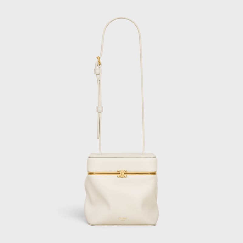 CUBE Veau Souple - BLANC COTON - SACS &Agrave; L'&Eacute;PAULE - 1 | CELINE