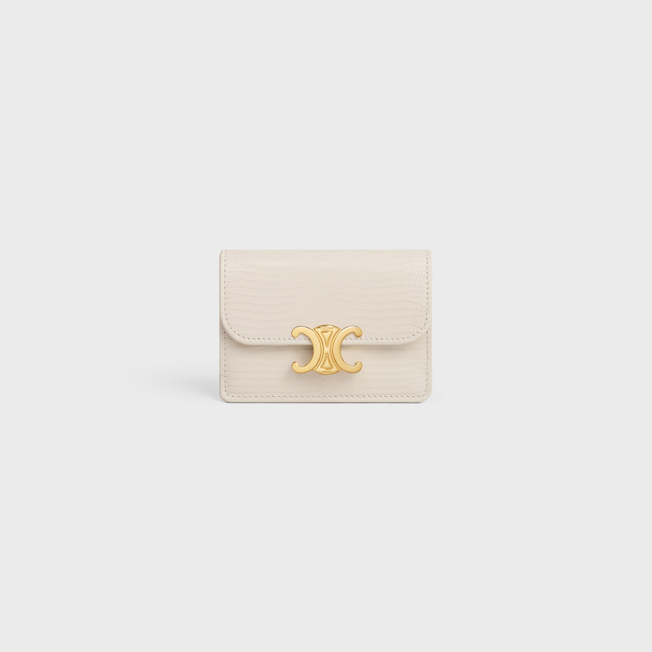 ＊CELINE＊ フラップ付きカードホルダー トリオンフ 10I584EB4 10I584EB4-01RC_1_SUM25_W.tif