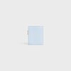 COMPACT WALLET TRIOMPHE CHARMS IN GRAINED CALFSKIN - GLACIER - WALLETS - 3 | CELINE