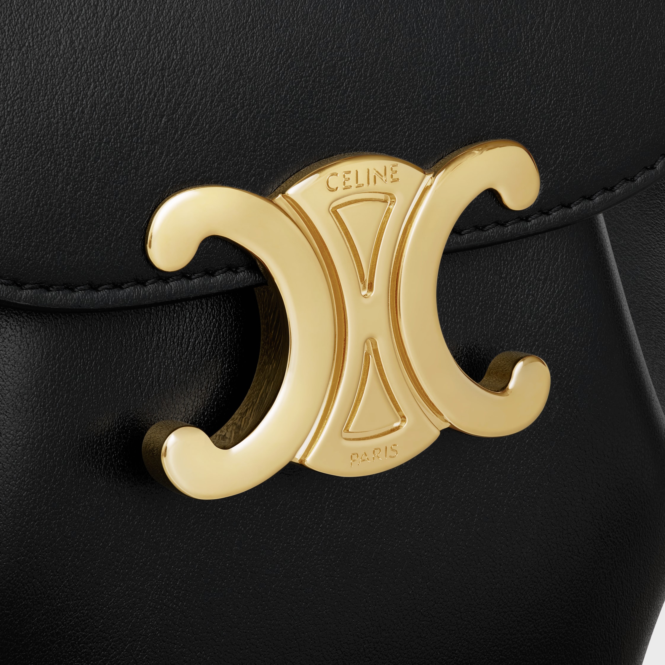 BACKPACK CELINE BONNIE IN Smooth Calfskin - BLACK | CELINE